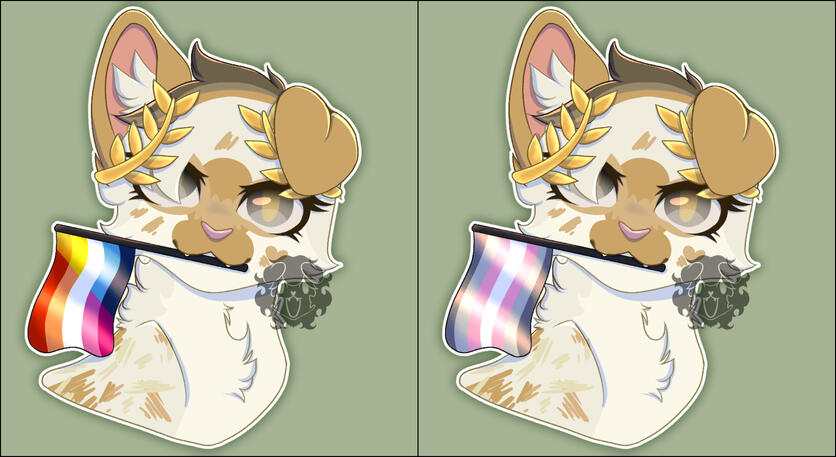 full color + shaded busts