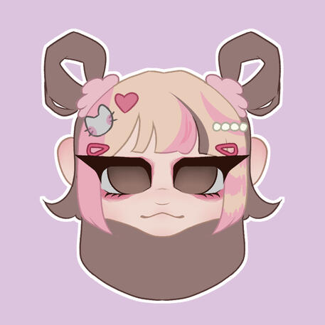flat color headshot