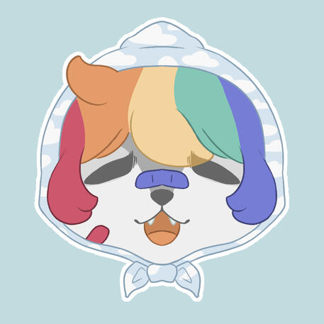 flat color headshot